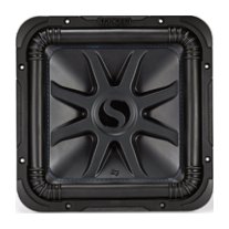 KICKER SUBWOOFER CUADRADO L7 12” 4Ω 750 RMS · imagen 1