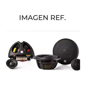 MOREL JUEGO DE COMPONENTES ACTIVO 6.5” 2 VIAS 180W RMS · imagen 1