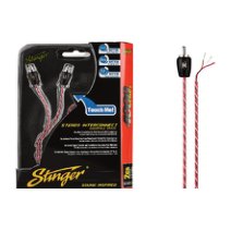 STINGER CABLE RCA DE PAR TRENZADO DIRECCIONAL DE 2 CANALES SERIE 4000. 0.5 MT · imagen 1