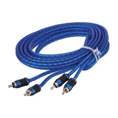 STINGER CABLE RCA 12` 6000 4.0M. TWISTED/ DOBLE CORAZA DE PROTECCION · imagen 1