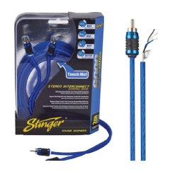 STINGER CABLE RCA 17` 6000 5.0M. TWISTED/ DOBLE CORAZA DE PROTECCION · imagen 1