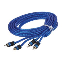 STINGER CABLE RCA 20` 6000 6.0M. TWISTED/ DOBLE CORAZA DE PROTECCION · imagen 1