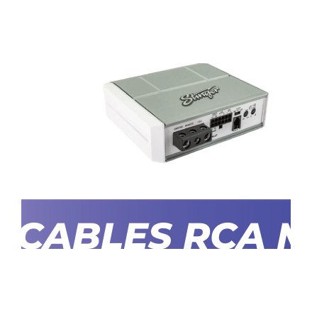 STINGER AMPLIFICADOR DE CALIDAD MARINA MICRO DE 2 CANALES Y 350 VATIOS A 4OHM · imagen 1